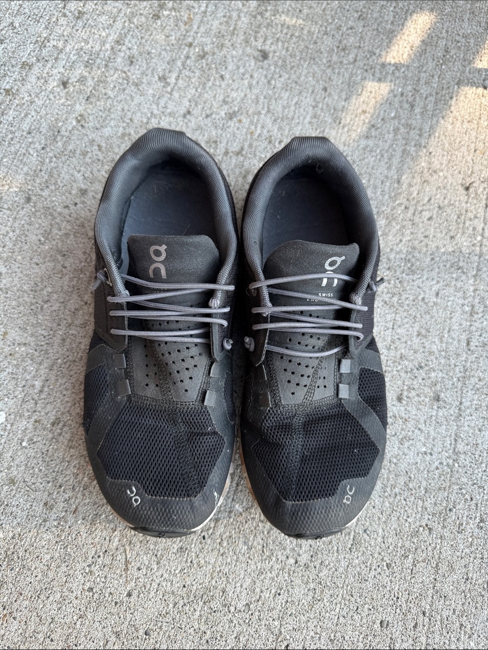 On Cloud Running Shoes in Black